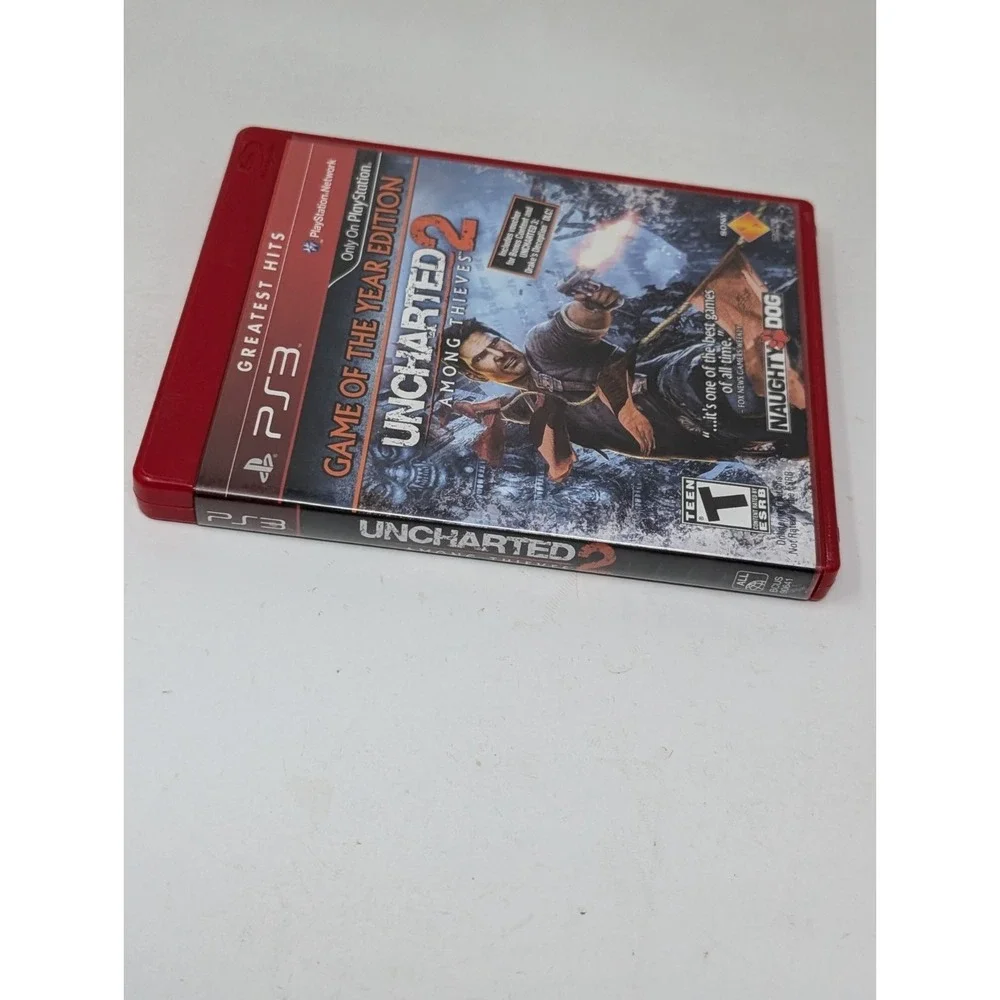 Uncharted 2: Among Thieves Game of the Year Edition PS3 Playstation 3 Complete‎